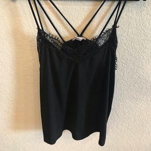 Satin camisole with Lace